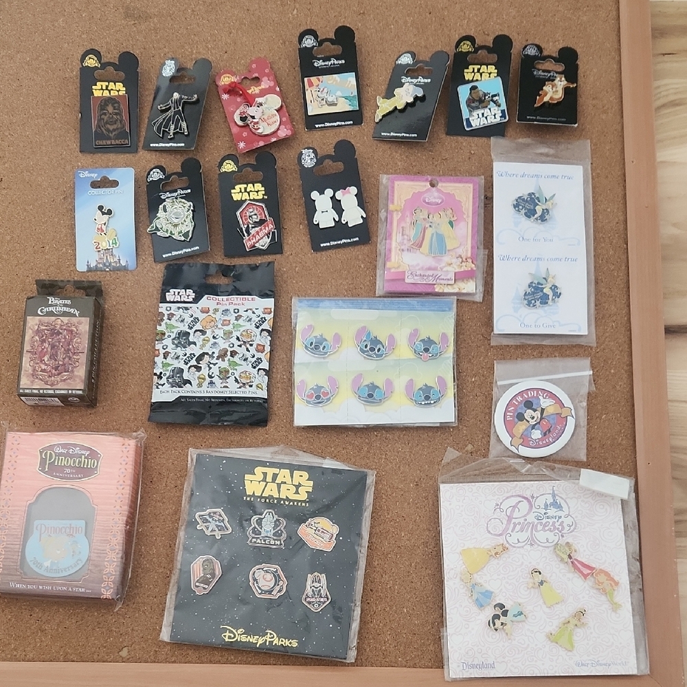 Disney Pins and Packs
